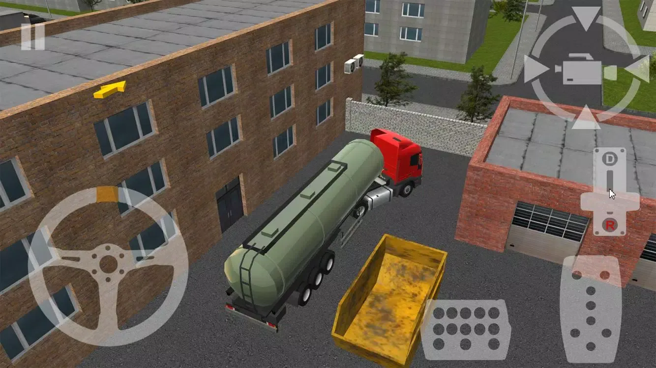 Screenshot di Semi Driver Trailer Parking 3D