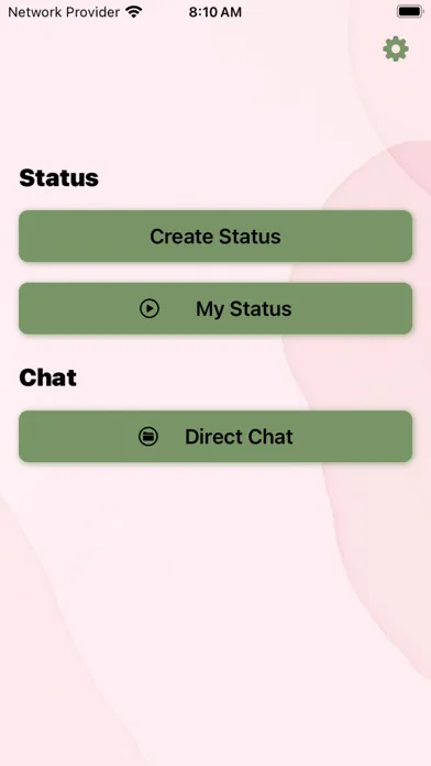 Audio Status - Chat Screenshots