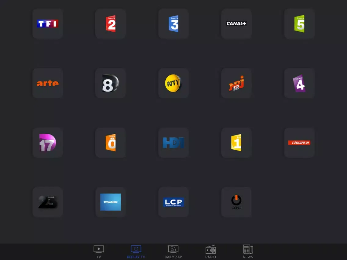 Скриншоты TV en direct, Replay, Guide TV iPad 