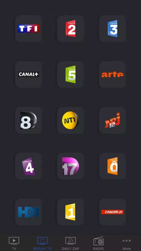 Скриншоты TV en direct, Replay, Guide TV