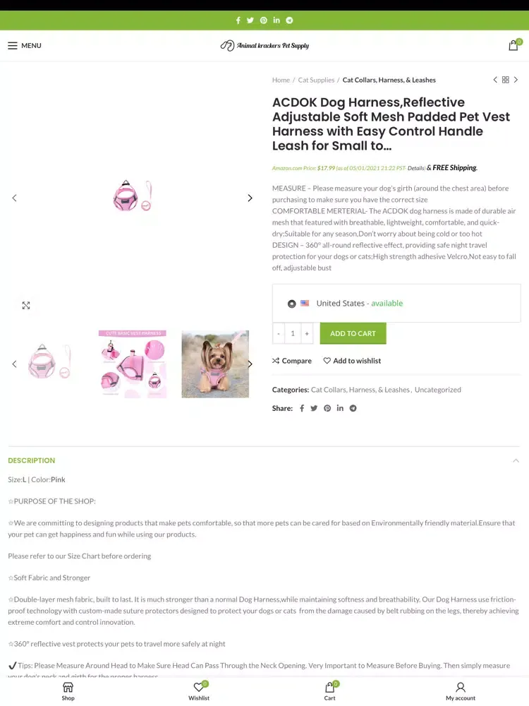 AK - Pet Supplies Delivery iPad  스크린샷