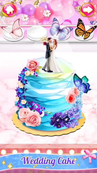 Girl Games:Wedding Cake Baking應用截圖