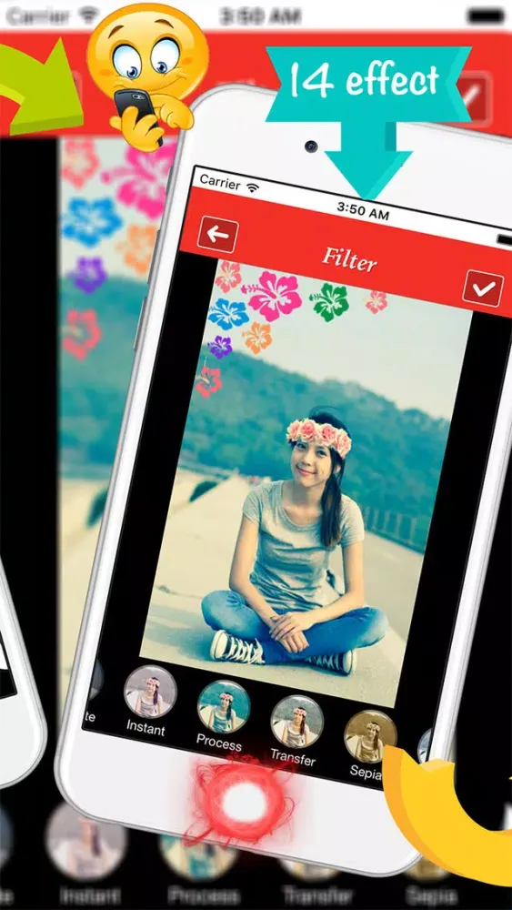 Wedding Flower Crown Hairstyle : Camera Effect - Photo Frame スクリーンショット