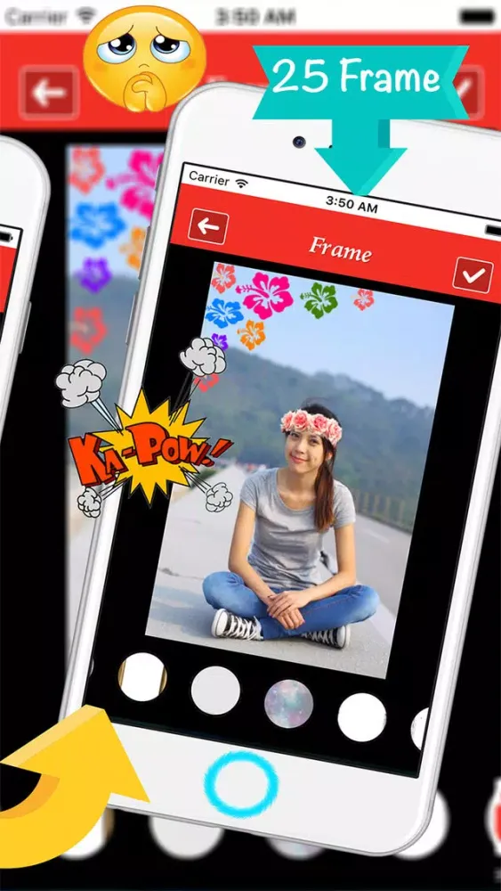 Wedding Flower Crown Hairstyle : Camera Effect - Photo Frame スクリーンショット