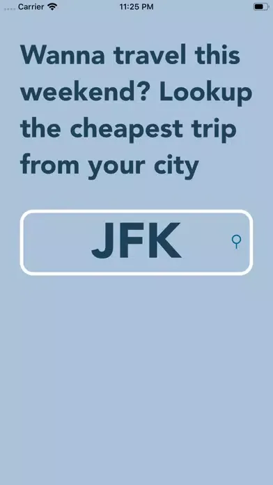 Tangkapan skrin Weekend Trip - Cheap Flights