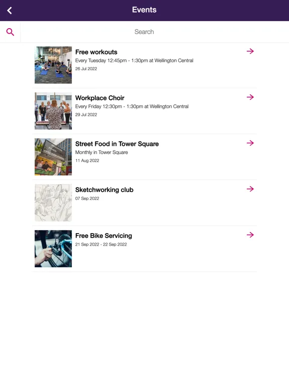 Wellington Place iPad  سکرین شاٹس