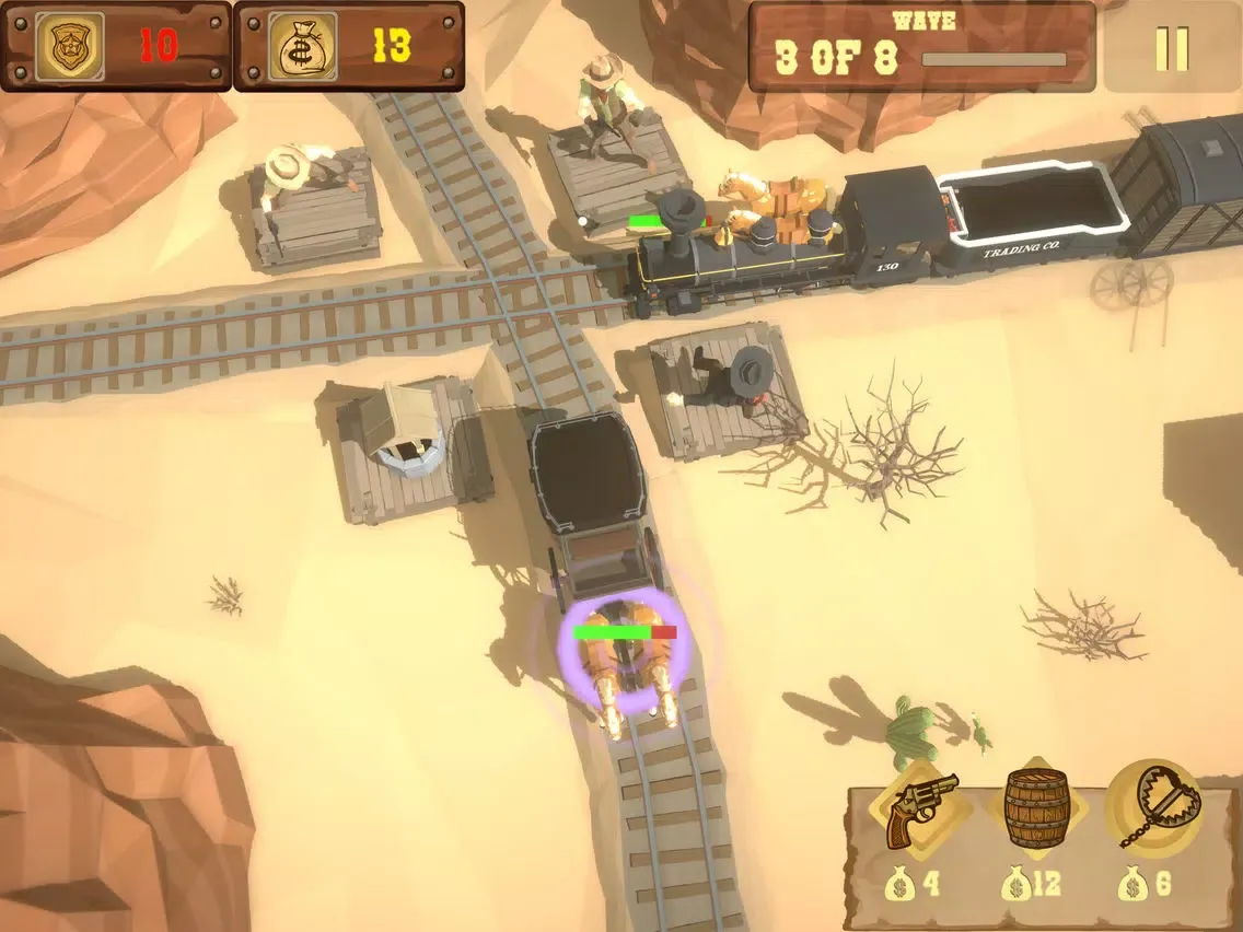 Wild West TD Tower Defense iPad  Screenshots