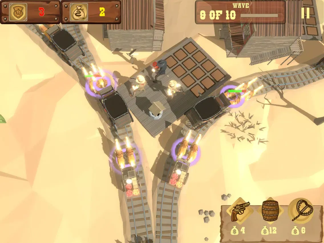 Wild West TD Tower Defense iPad  Screenshots
