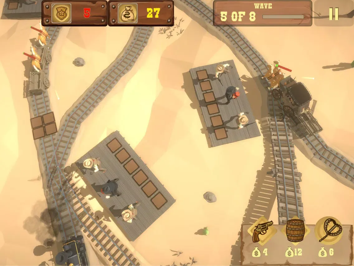 Wild West TD Tower Defense iPad  Screenshots