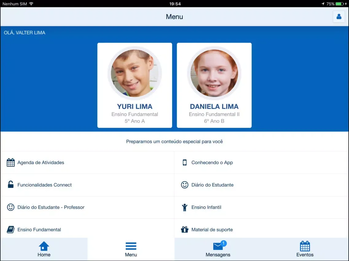 Escola Algodão Doce iPad  Ekran Görüntüleri