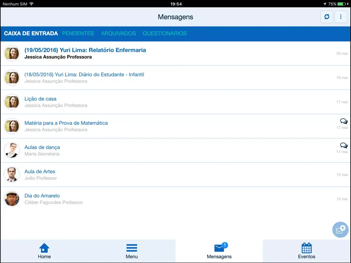 تصاویر Instituto Múltiplo de Ensino iPad 