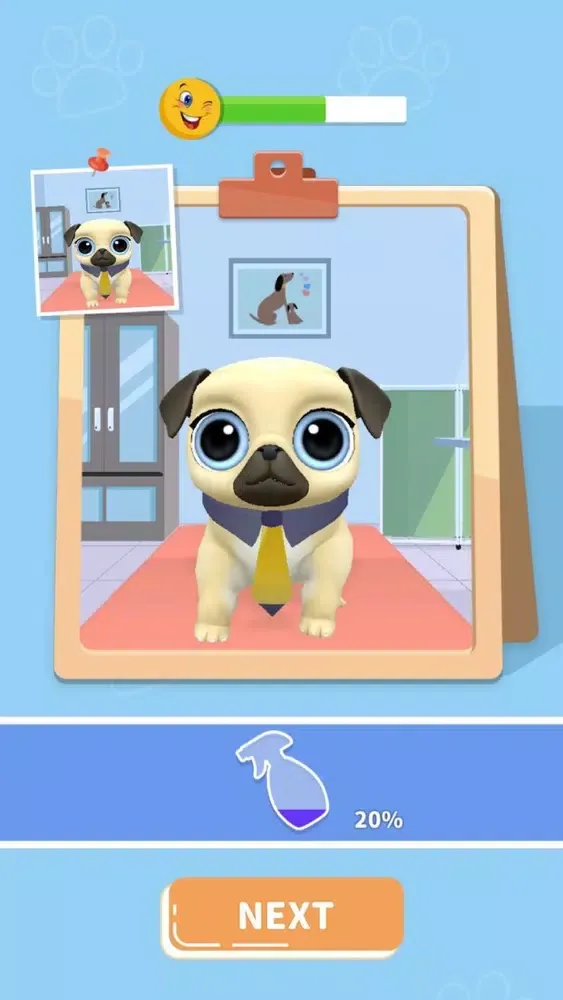 Tangkapan layar pet salon 3D