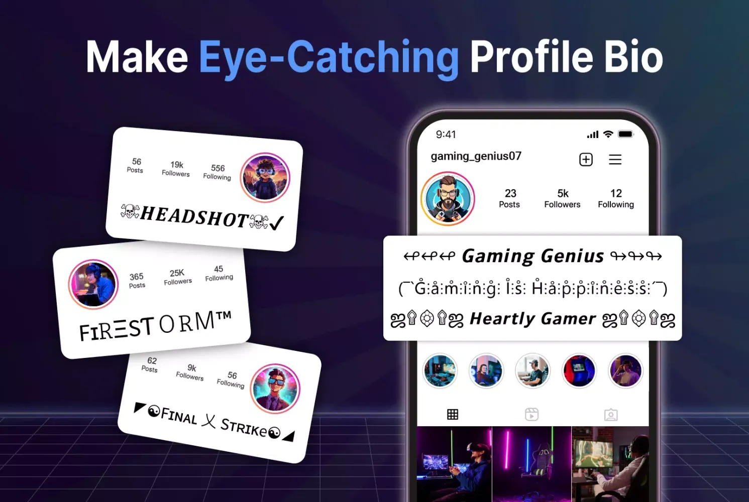 Zrzuty ekranu Nickname Generator -Chat Style