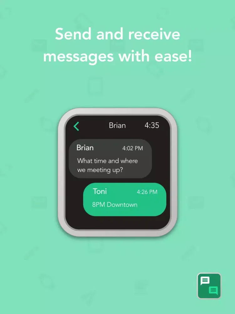 Screenshot di WhatsChat Watch App iPad 