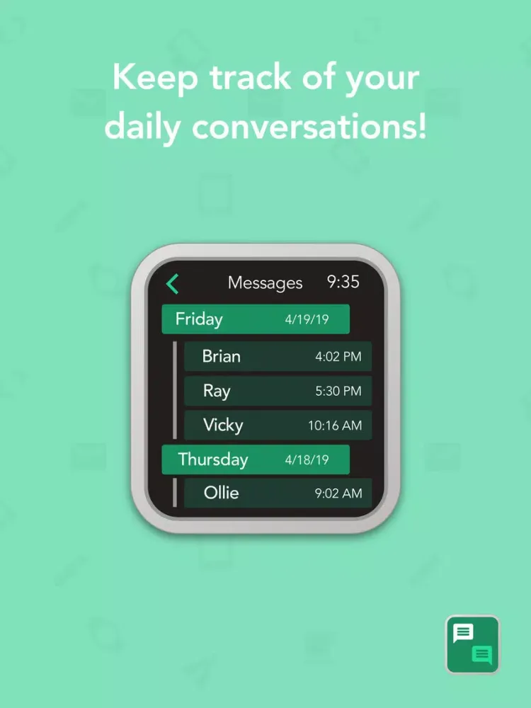 Screenshot di WhatsChat Watch App iPad 