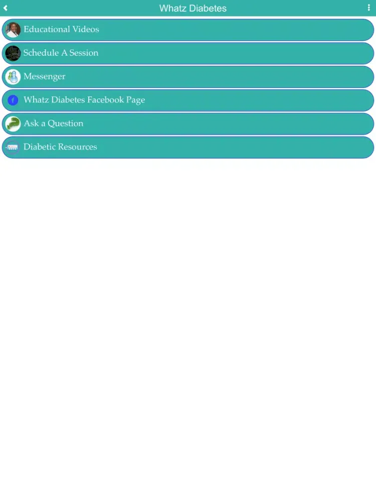 Whatz Diabetes, Diabetes iPad 應用截圖