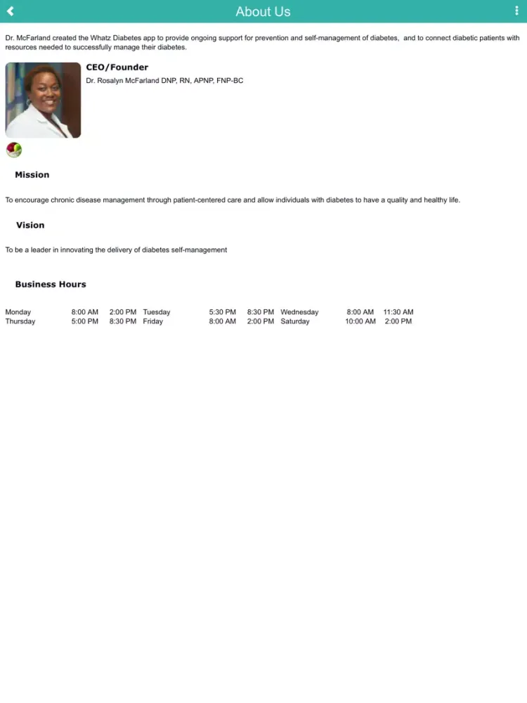 Whatz Diabetes, Diabetes iPad 應用截圖