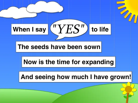 Capturas de pantalla de When I Say "Yes" to Life iPad 