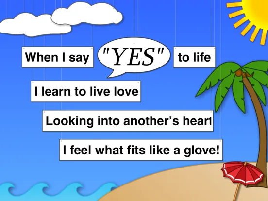 Capturas de pantalla de When I Say "Yes" to Life iPad 