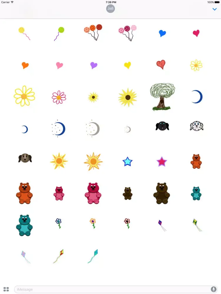 Zrzuty ekranu Whimsical Doodles iPad 