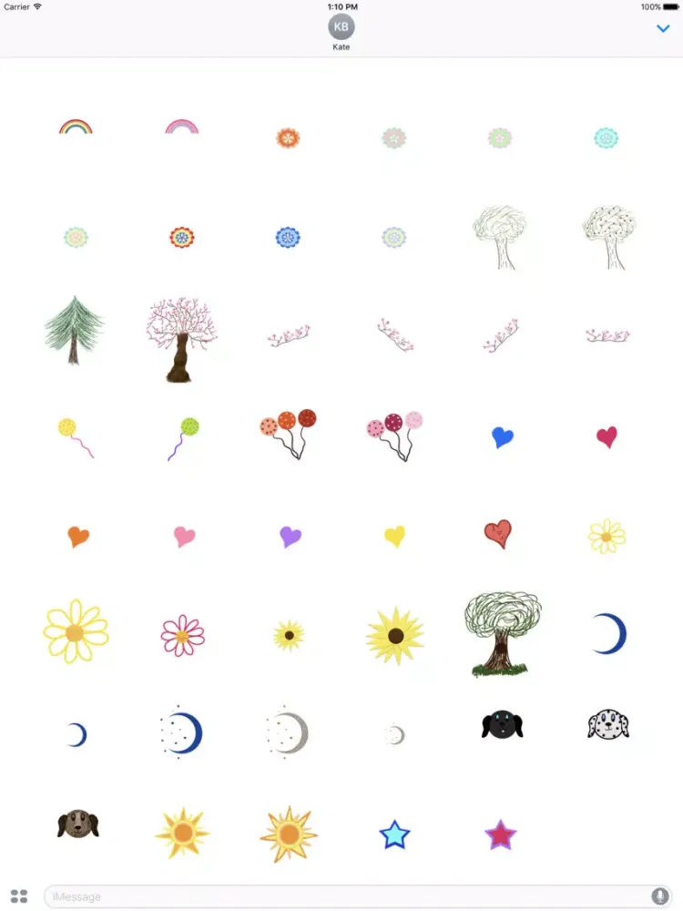 Zrzuty ekranu Whimsical Doodles iPad 