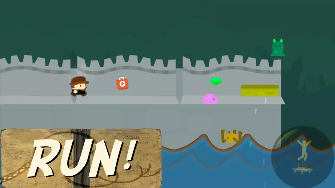 Capturas de tela do Whippin' Run: Get the Jewels, Crack the Whip!