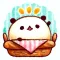 White Bread of Panda Stickers