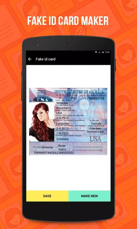 Fake Us Passport Id Maker Screenshots