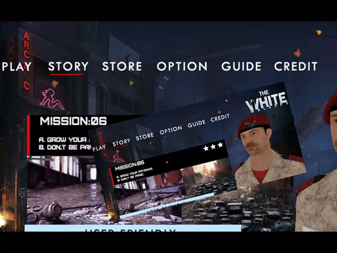 The White Walker Gun-up Glory iPad  Screenshots