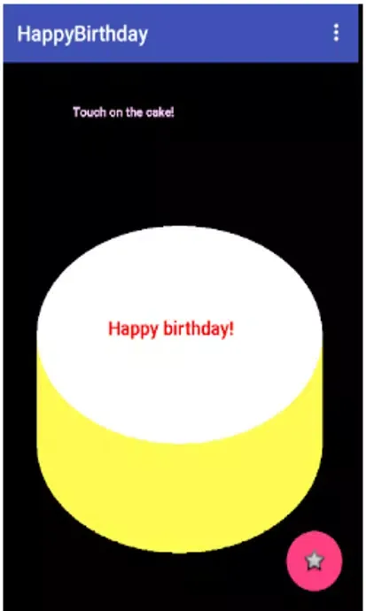 Capturas de pantalla de Candle for your birthday cake!