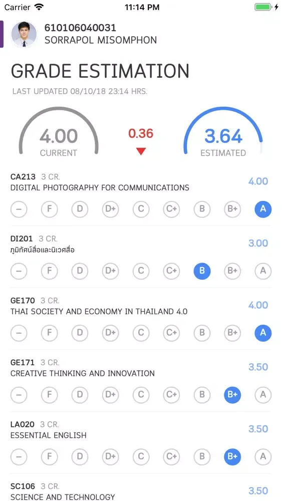 Capturas de pantalla de DPU Plus