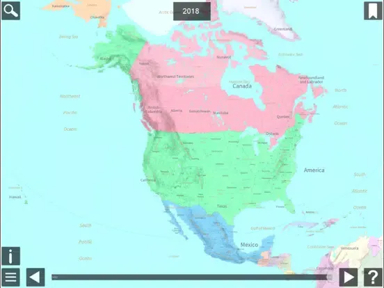 World History Maps: N America iPad  Ekran Görüntüleri