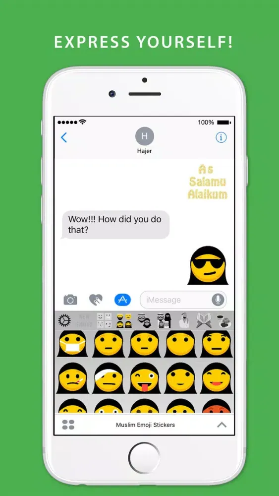Capturas de pantalla de Muslim Emoji - Stickers For iMessage