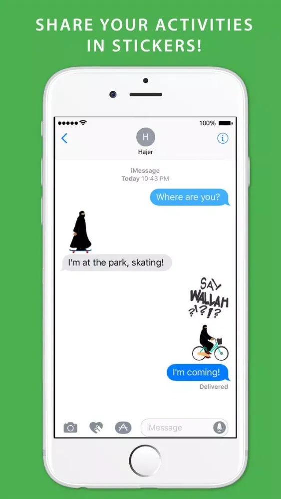 Capturas de pantalla de Muslim Emoji - Stickers For iMessage