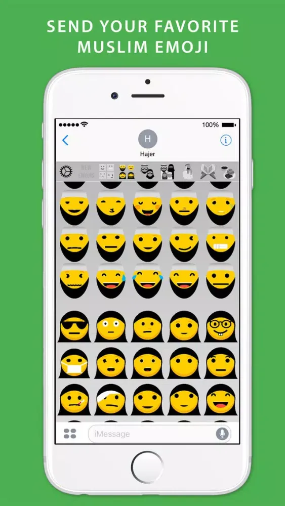 Capturas de pantalla de Muslim Emoji - Stickers For iMessage