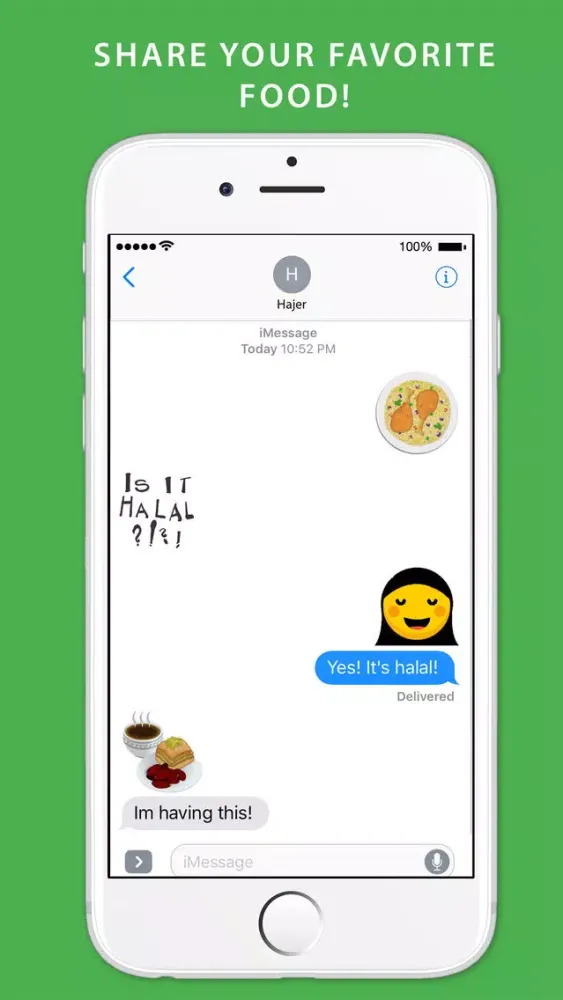 Capturas de pantalla de Muslim Emoji - Stickers For iMessage