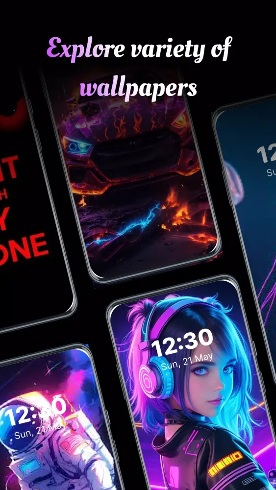 Silly Smiles: Live Wallpapers Screenshots