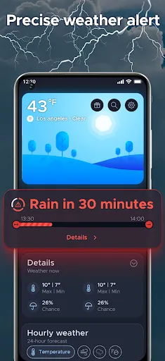 Overdrop: Weather today, radar Screenshots