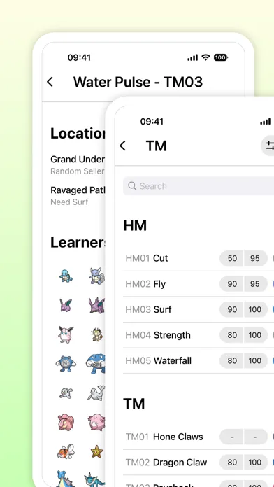 Screenshot di ProDex - Gen 1 to 9