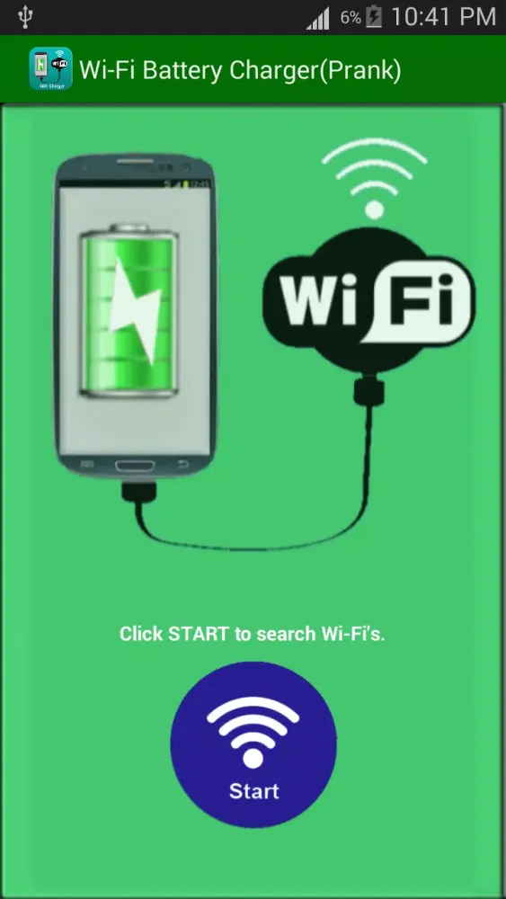 Wifi Battery Charger Prank Screenshots