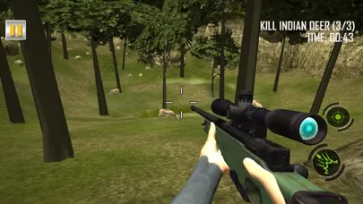 Tangkapan skrin Wild Animal Sniper Shoot
