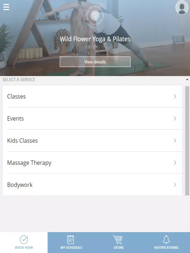 Capturas de pantalla de Wild Flower Yoga & Pilates iPad 