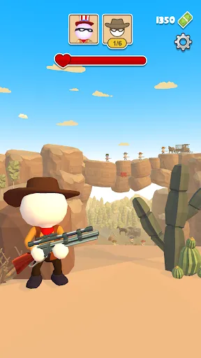 Capturas de tela do Western Sniper: Wild West FPS