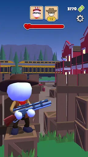 Capturas de tela do Western Sniper: Wild West FPS