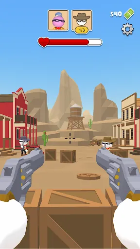 Capturas de tela do Western Sniper: Wild West FPS