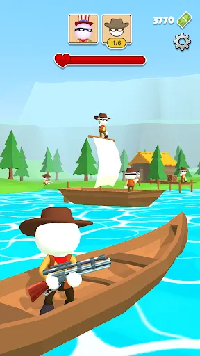 Capturas de tela do Western Sniper: Wild West FPS
