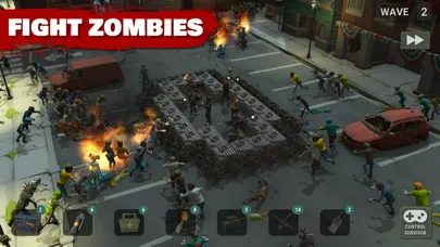 Overrun Zombies Tower Defense سکرین شاٹس