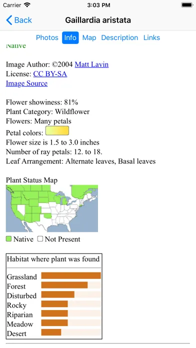 Tangkapan layar Glacier Wildflower Search