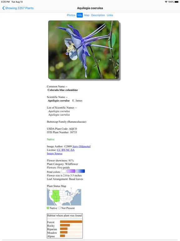 Capturas de pantalla de Arizona Wildflowers iPad 