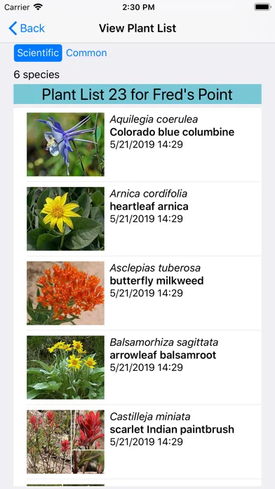Capturas de pantalla de Arizona Wildflowers